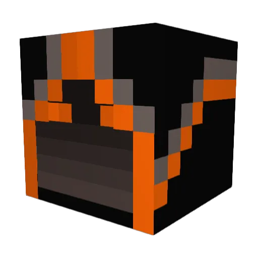LG_X97 Minecraft avatar head, 3D render