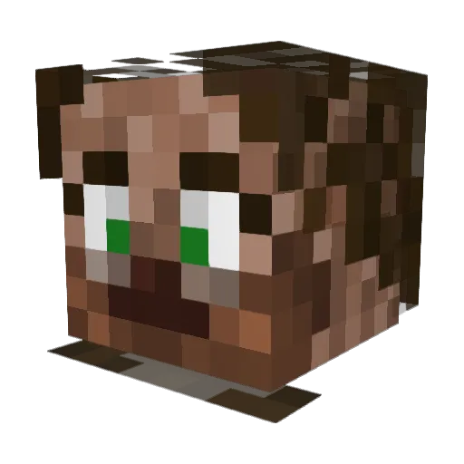 Minecraft-Avatar von LGrumblepoo: Kopf als 3D-Render