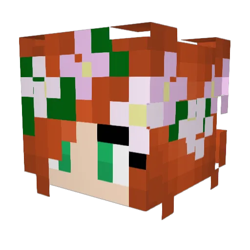 LHighthorn Minecraft avatar head, 3D render