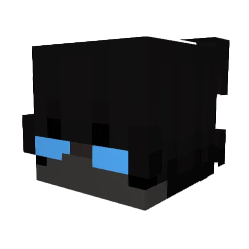 LIAB1LITY Minecraft avatar head, 3D render