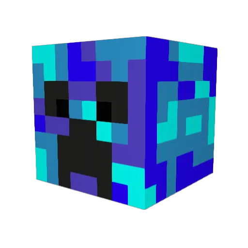 LIAM0032 Minecraft avatar head, 3D render