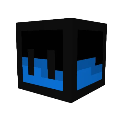 LIANG_OVO Minecraft avatar head, 3D render