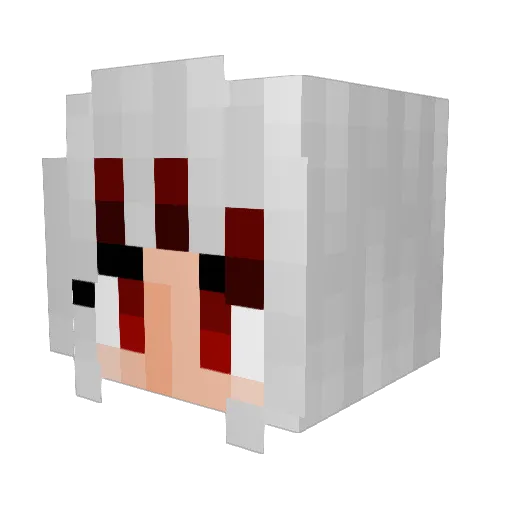 LIFTITAN Minecraft avatar head, 3D render