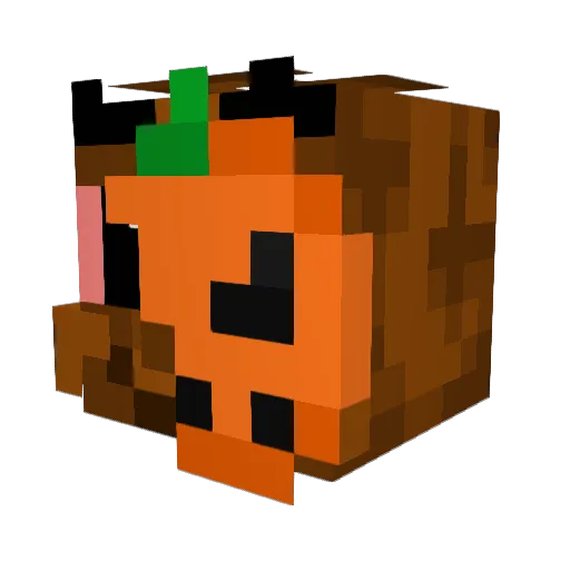 LIGA_Z44DJE Minecraft avatar head, 3D render