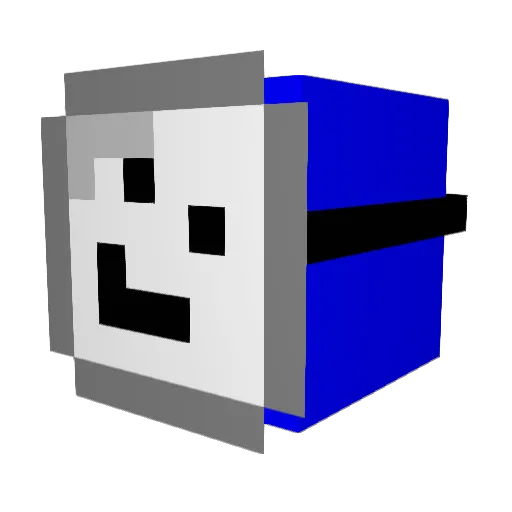 LIKSU_ Minecraft avatar head, 3D render