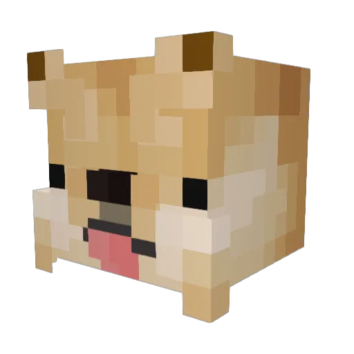 LILBOOZE Minecraft avatar head, 3D render