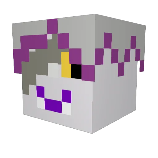 LILDEVILREBORN Minecraft avatar head, 3D render