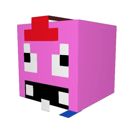LILGHEEZY Minecraft avatar head, 3D render