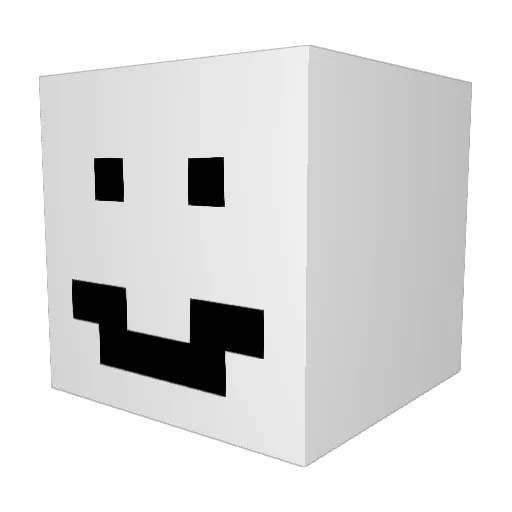 LILMESSI126 Minecraft avatar head, 3D render