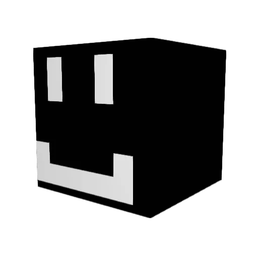 LILbergy Minecraft avatar head, 3D render