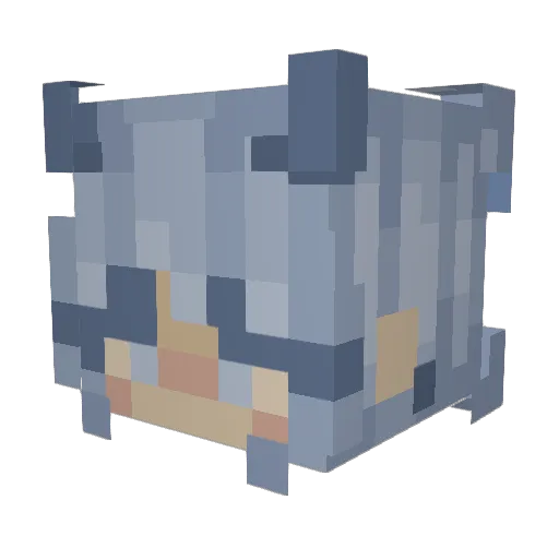 LILsprout8093 Minecraft avatar head, 3D render