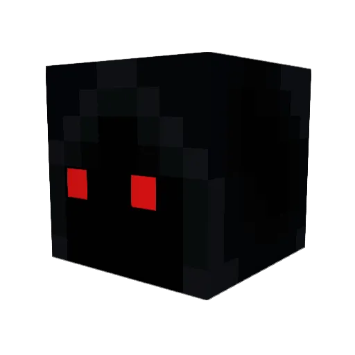LIME24688 Minecraft avatar head, 3D render