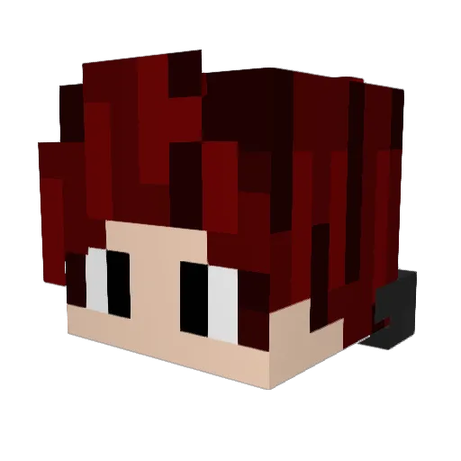 LIMON4IK2005 Minecraft avatar head, 3D render