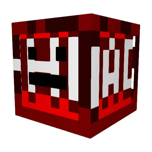 LIN140201 Minecraft avatar head, 3D render