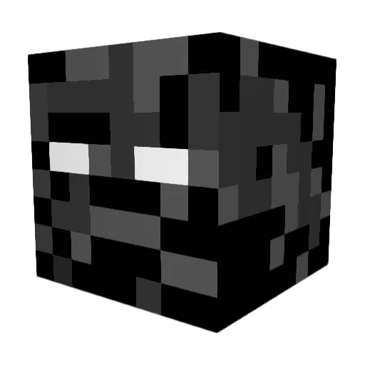 LINK1234JR Minecraft avatar head, 3D render