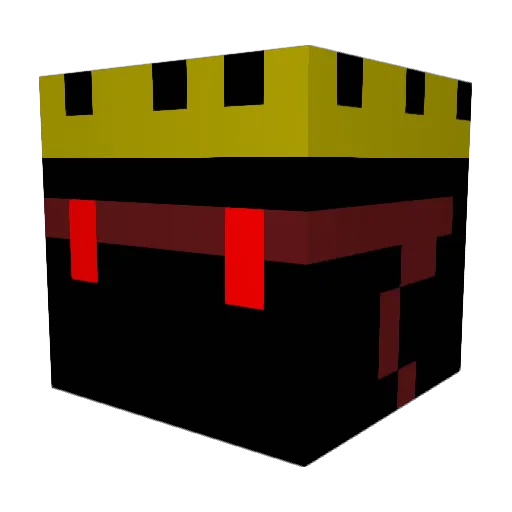 LINKY_29 Minecraft avatar head, 3D render