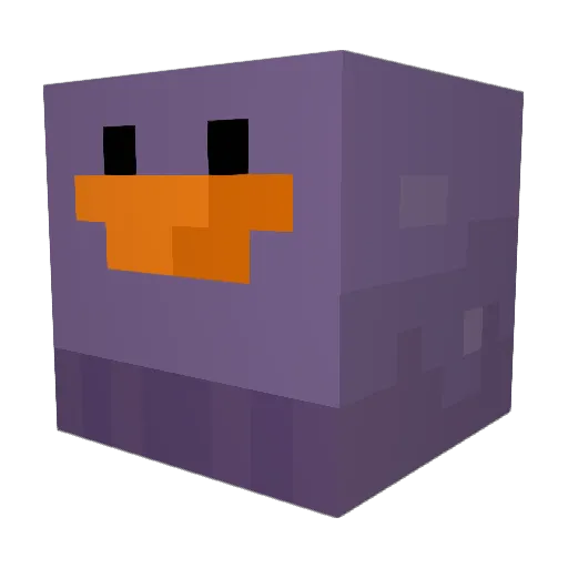 LITHL Minecraft avatar head, 3D render