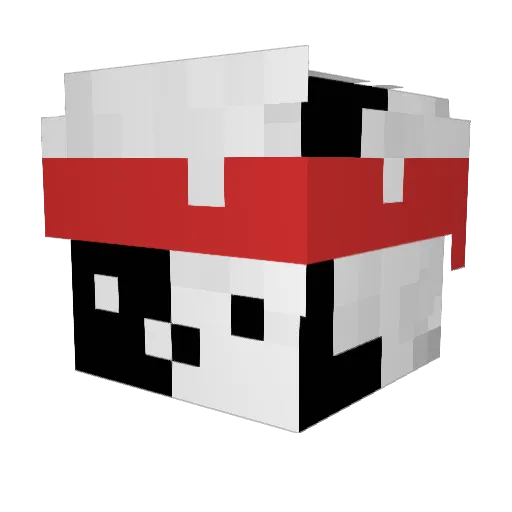 LImbossxx Minecraft avatar head, 3D render