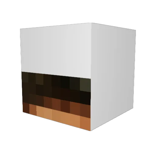LJBobboLJ Minecraft avatar head, 3D render