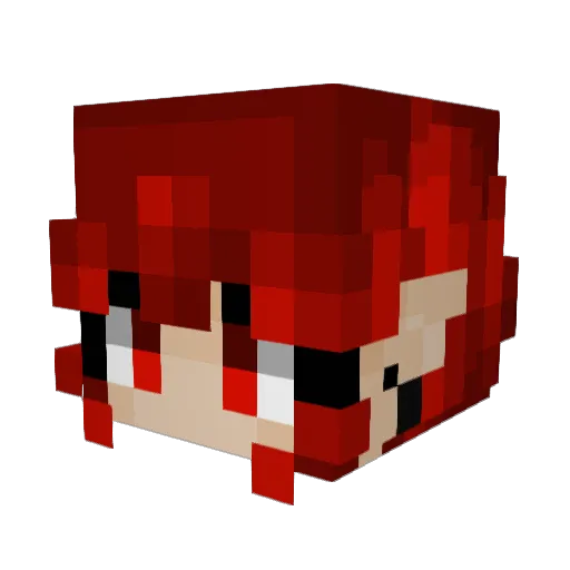 LJMthepro Minecraft avatar head, 3D render