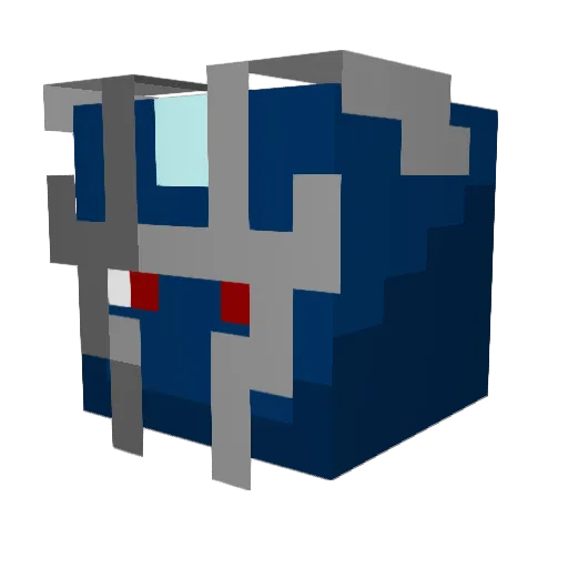 LJProStar Minecraft avatar head, 3D render