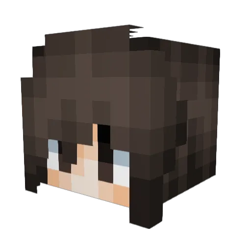 LJZ88 Minecraft avatar head, 3D render
