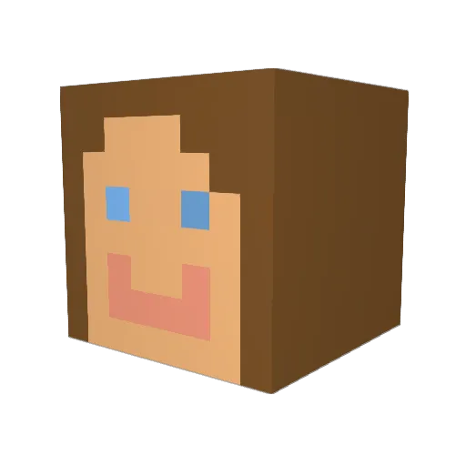 LJ_withda_skills Minecraft avatar head, 3D render