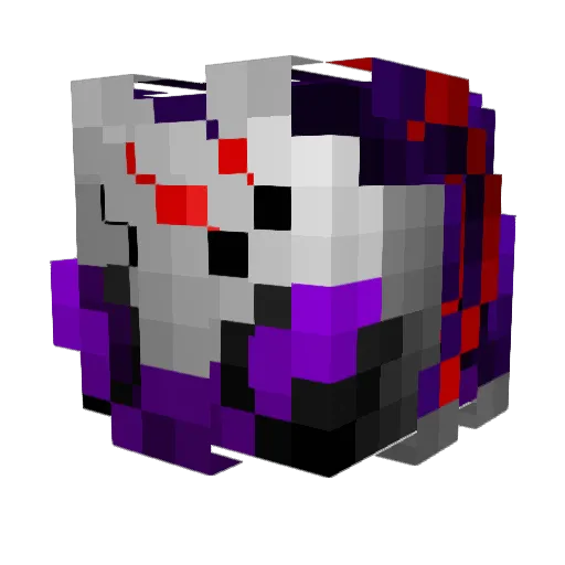 LKBayley Minecraft avatar head, 3D render