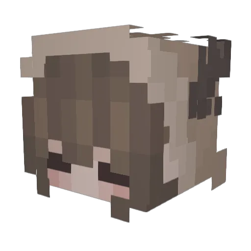 LKHI Minecraft avatar head, 3D render