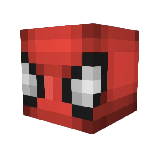 LKJ91 Minecraft avatar head, 3D render