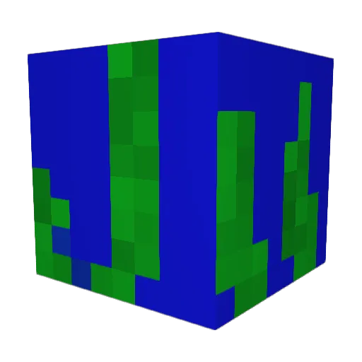 LKSKWKR Minecraft avatar head, 3D render