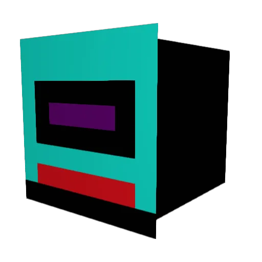 LKing03 Minecraft avatar head, 3D render