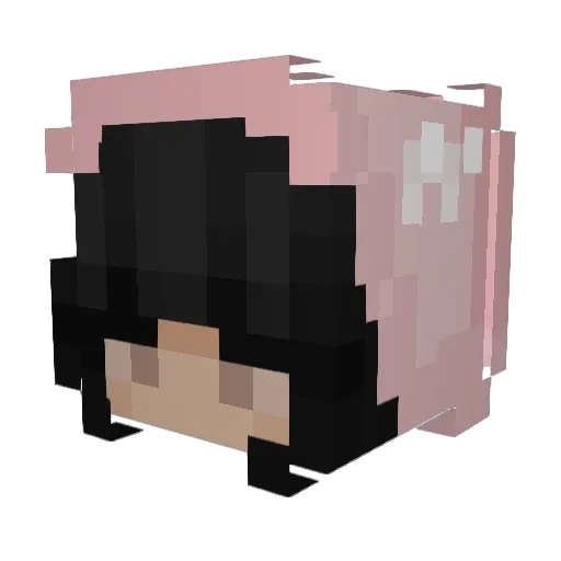 LKleboss123 Minecraft avatar head, 3D render