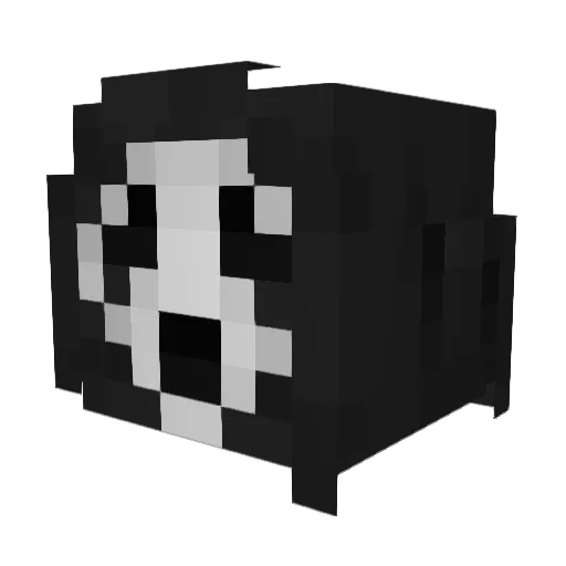 LLopezdal Minecraft avatar head, 3D render