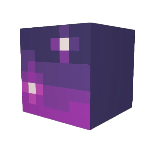 LM80 Minecraft avatar head, 3D render