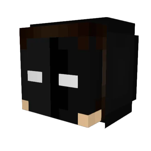 LMAAAOOOOO Minecraft avatar head, 3D render
