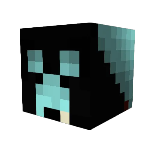 LMAOITSJOE Minecraft avatar head, 3D render