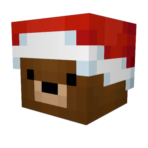 LMAce Minecraft avatar head, 3D render