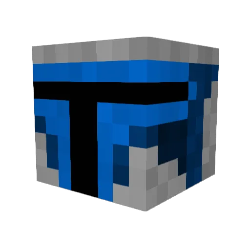 LMetzsch96 Minecraft avatar head, 3D render