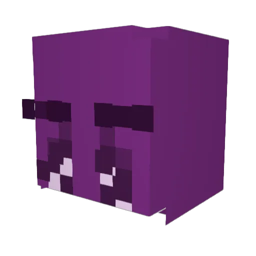 LNO_Bops Minecraft avatar head, 3D render