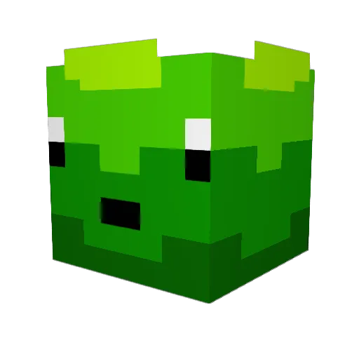 LOADEDBURRITO Minecraft avatar head, 3D render