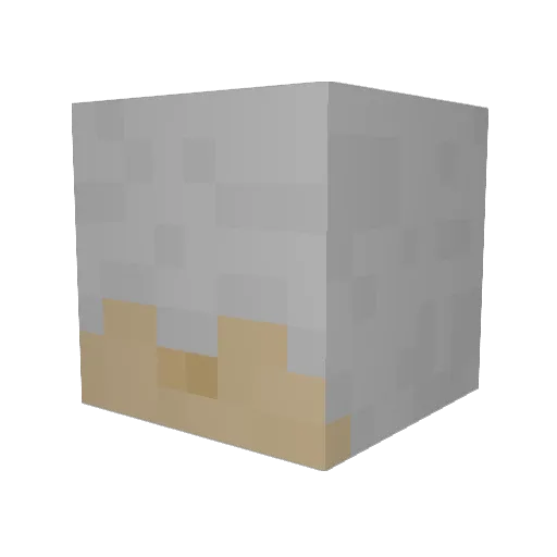 LOGIKYL Minecraft avatar head, 3D render