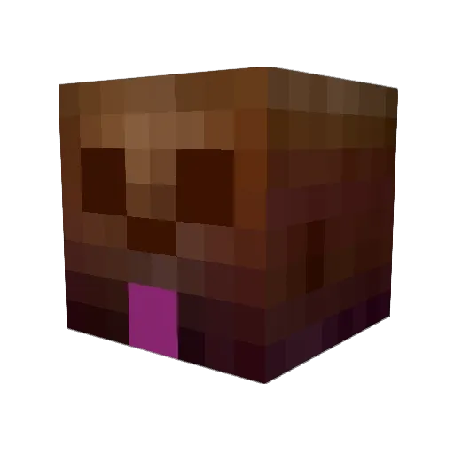 LOKI_SAVY Minecraft avatar head, 3D render