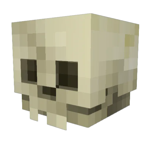 LOLAILO_1112 Minecraft avatar head, 3D render