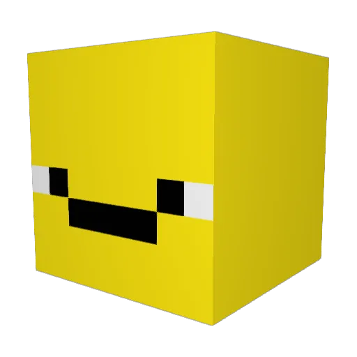 LOLDASHMC Minecraft avatar head, 3D render