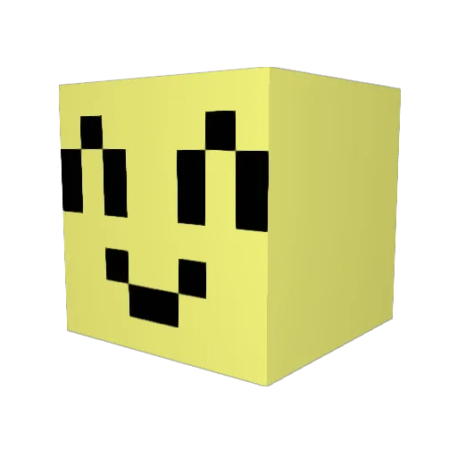 LOLMaster57 Minecraft avatar head, 3D render