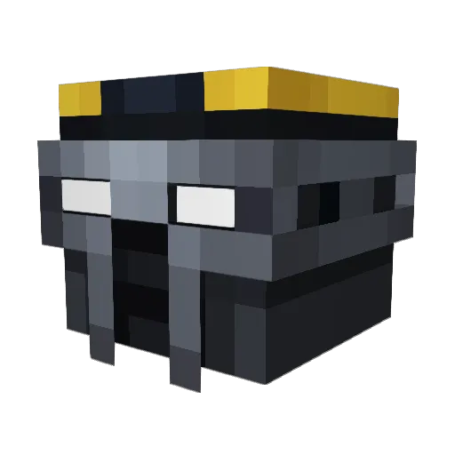 LOLONINEYTOR Minecraft avatar head, 3D render