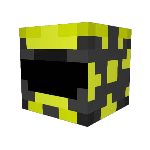 LOLOZ33 Minecraft avatar head, 3D render