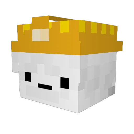 LOLREcon Minecraft avatar head, 3D render