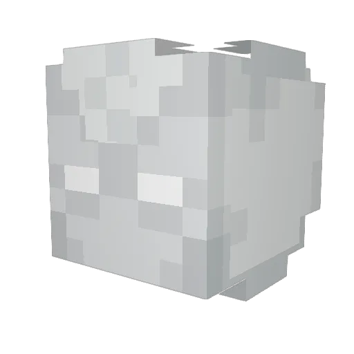 LOL_Antonio Minecraft avatar head, 3D render